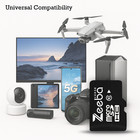 Micro Sd Memory Card 16gb 32gb 64gb 128gb C10 With Adapter
