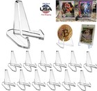 Lot Large Size Trading Card Stands Most Durable Display Coins Cards Holder Usa