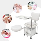Manicure Pedicure Chair Nail Table Trolley  Adjustable Nail Desk Workstation New