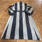 Men s Vtg 1940 s Beacon Blanket Bath Robe Belted Striped House Coat Long Usa