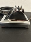 1948 Bell System Vintage Chrome   Black Rotary Dial Telephone W  Handset Tested