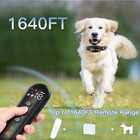 550 Yd Remote Dog Training Shock Collar Waterproof For Small Medium Large Dogs