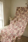 French Fabric Antique Belle Epoque Floral Intact Selvages Usused By The Yard