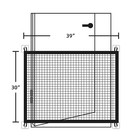 Baby Safety Gate Door Stair Dog Child Barrier Toddler Fence Pet Gate Walk Thru