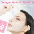 Quasi-collagen Glow Up Mask   Hydrating   Firming Facial Mask - 4 Pcs box
