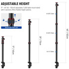Neewer Tl283 Camera Desk Mount 40  C-clamp Stand 360   Ball Head 1 4  New
