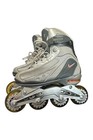 Vtg Nike Air Max N-dorfin Elite 4 Inline Roller Blades Skates Womens Size 7 Gray