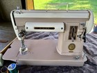 Singer 301a Sewing Machine With Trapezoid Case accessories- Tested   Works-read 