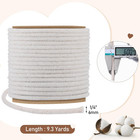 1 4  Cotton Piping Cord 6 Mm Natural Cording For Sewing Piping For Pillows An   