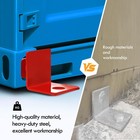 4 Pack Container Twist Lock Anchors  Alloy Steel For Rock cement Ground Red