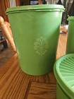 Vintage Lime Green Tupperware Set Of 6
