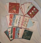 Papyrus Hand Crafted Holiday Cards Box Set 24 Count Christmas Open Box Complete