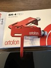 Used Ortofon Sh-4 Red Headshell W universal Mount  Ergonomic Finger Lift Sh4