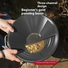 Hot Sale Plastic Gold Pan Basin Gold Mining Pan Ergonomic Gold Panning Tool Gold