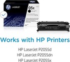 Hp 05x Ce505x Genuine Oem Black Toner Cartridge High Yield New