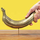 Metal Banana Hammer Dx Bronze Broccoli Stainless Steel Paperweight Fake Fruits