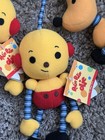 Rare Vintage Disney Store Rolie Polie Olie Set Of 3 Bean Bag 8    Plush Tags
