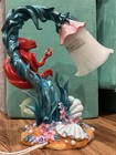 Vintage 2004 Disney Little Mermaid Ariel Seaflower Serenade Lamp W  Night-light