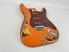 Mjt Official Custom Vintage Aged Nitro Guitar Body Mark Jenny Vts Capri Orange