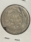 1868-s Seated Liberty Dime Good Details Damaged