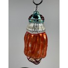 Glass King Ornament Bearded Royal Scepter Axe Crown Christmas Holiday Decor