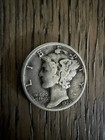 1939-p Mercury Silver Dime   Better Grade   Free Shipping  3