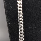 Solid 46g 925 Sterling Silver Necklace Women Men Cuban Link Chain 24  5 5mm