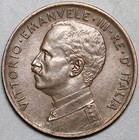1909-r Italy 5 Centesimi  Unc Victor Emanuel Iii Bronze Coin  25082701s 