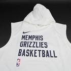 Memphis Grizzlies Nike Nba Authentics Dri-fit Sweatshirt Men s White New