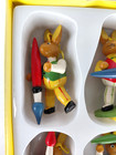 Vintage German Wooden Easter Bunny Rabbit Painting Paint Brush Mario Schweda 6
