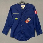 Vtg Boy Scouts Of America Cub Scouts Uniform Shirt Bandana Wolf Bobcat Patches
