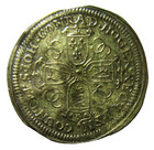 Nuremberg Brass Token  jeton   J C Hoger  Queen Anne Stuart  C  1705-1707  Rare 