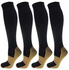 Copper Compression Socks Stockings 20-30mmhg Graduated Support Best For Medical