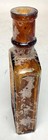 Antique Extremely Rare Amber Embossed Medicine Bottle Montgomery Al Chill Killer