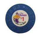 The Dunes Casino Las Vegas Nevada  1 Borland Commemorative Chip