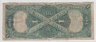 1917  1 Legal Tender Note Sawhorse Fr 36 A24436859a