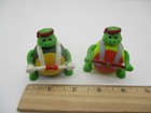 2 Wind-up Turtles Playing Drums  which Are Missing 