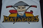 Vtg Miami Matadors Echl Hockey Jersey Contak Rare