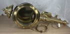 Vintage Xl Brass Carriage Lamp lantern sconce Light 29      11 Pounds