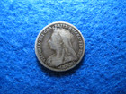1896 Great Britain Silver 3 Pence - Nice Circulated - Nicely Toned