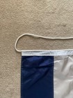 Nice Icos Signal Letter  J Nautical Alphabet Pennant Flag Rope   Toggle Size 3