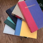 Lot Of 5 Hardcover Books Vintage Old Newer Rare Antique Multi Color Decor Props