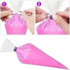 100pcs Large Disposable Piping Bag Icing Piping Cake Cupcake Decorating Bags New