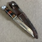 Vintage  Pre 1947  Kabar 471-6  Long Blade  Unused Or Sharpened  Sheath