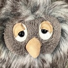 Jellycat London Orlando Owl Plush Shaggy Retired 10    Sleepy Eyes Stuffed Animal