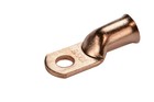 100 Lot 1 0 5 16  Hole Ring Terminal Lug Bare Copper Uninsulated Awg Gauge