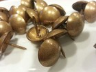 3 4 dia 5 8 l French Natural Upholstery Tacks Decorative Nails-25-50-100-250-500