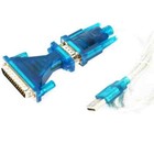 New Usb 2 0 To Rs232 Com Port 9 Pin Serial Db25 Db9 Adapter Cable Converter