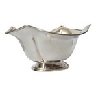 Sterling Silver Gravy Boat International Silver Co Usa Oval Footed Elegant
