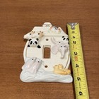 Lenox Noah s Ark Light Switch Cover Switch Plate Nursery Decor Animals Elephant